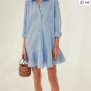 Tuckernut Chambray Callahan T-shirt Dress